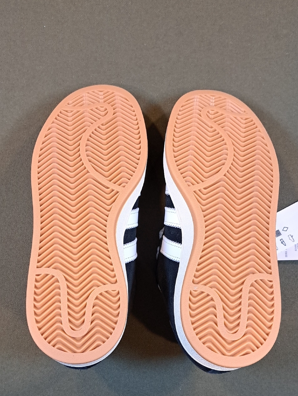Adidas Campus 00s Sneaker - Color: Black/White - Unisex: Men 6, Women 7 - Picture 9 of 11